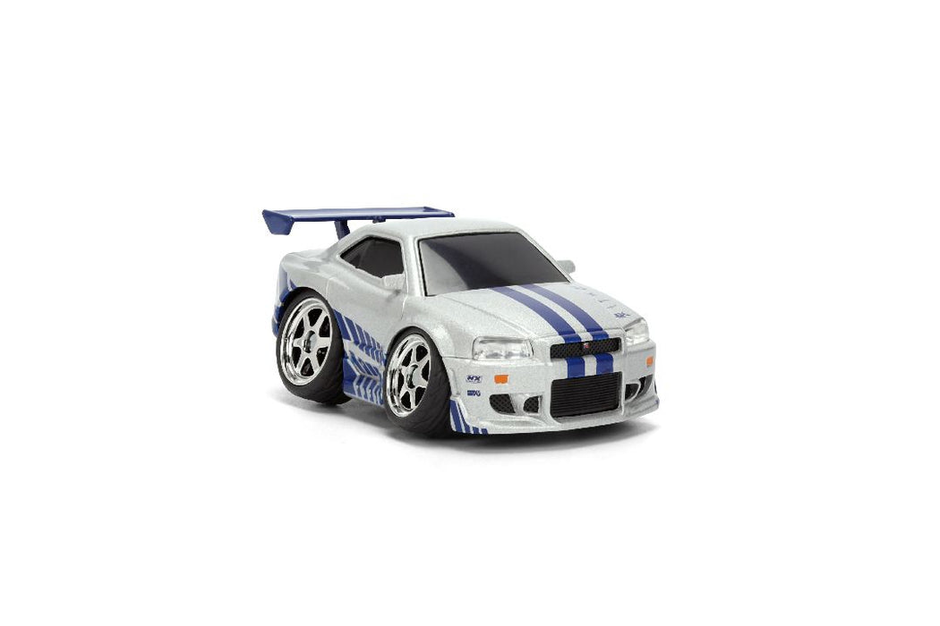 JAD36829 Jada 1/43 SMALL BLOCKS - FF - 1999 Nissan Skyline GT-R (R34)