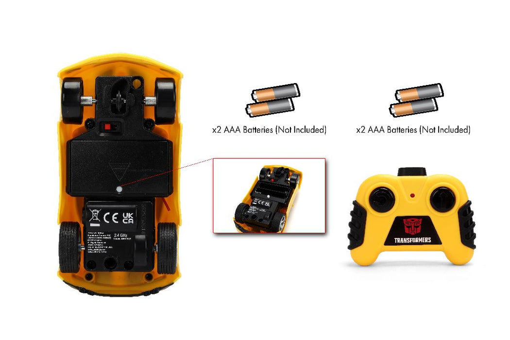 JAD36834 Jada 1/32 Simple Function R/C - Transformers - Bumblebee Camaro