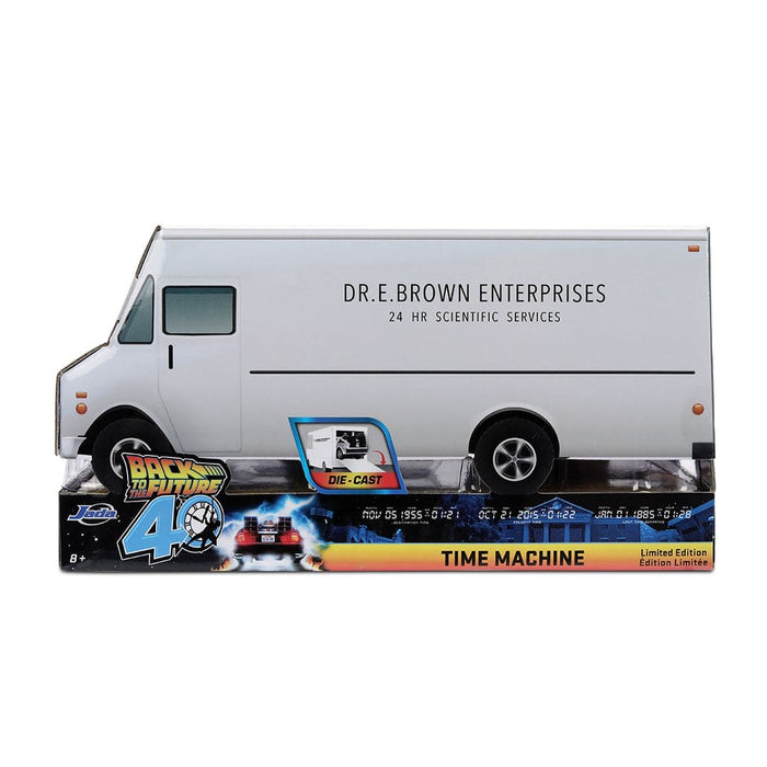 JAD36848 Jada 1/32 Back to the Future 40th Anniv w/ Dr. E. Brown Truck