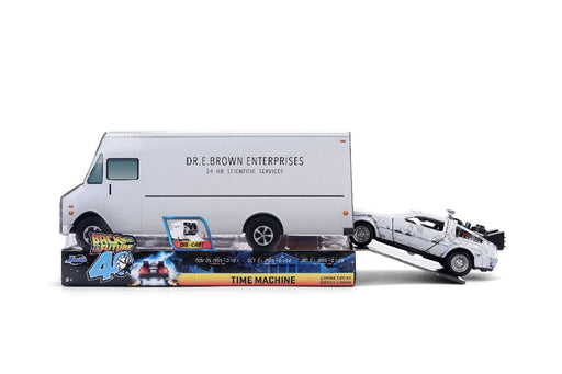 JAD36848 Jada 1/32 Back to the Future 40th Anniv w/ Dr. E. Brown Truck