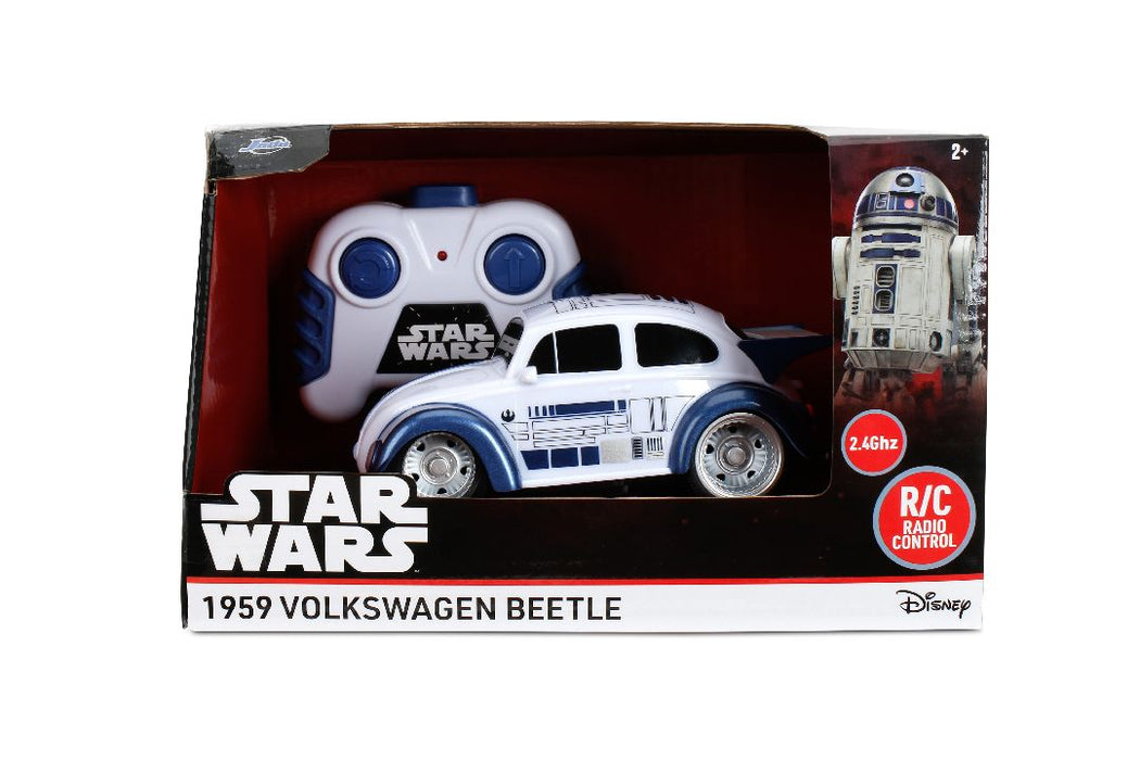 JAD36978 Jada 1/32 "Simple Function" R/C - Star Wars - R2D2 VW Beetle