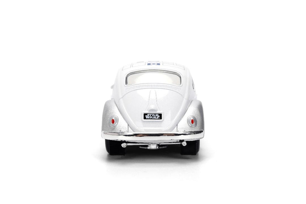 JAD36982 Jada 1/32 "Hollywood Rides" SW - 1959 Drag VW Beetle R2-D2