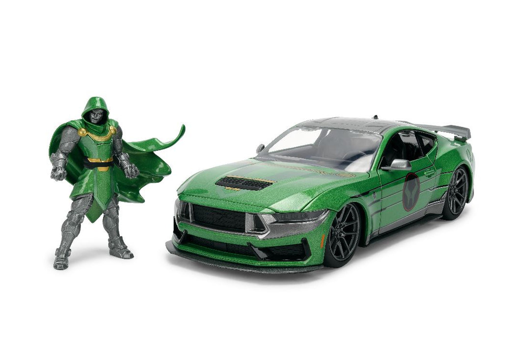 JAD36993 Jada 1/24 HWR - 2024 Ford Mustang Dark Horse W/Dr. Doom
