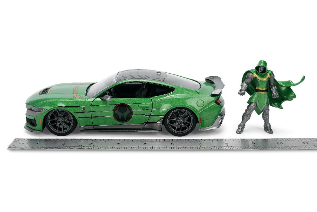 JAD36993 Jada 1/24 HWR - 2024 Ford Mustang Dark Horse W/Dr. Doom