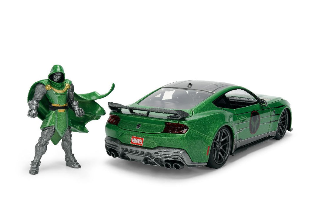 JAD36993 Jada 1/24 HWR - 2024 Ford Mustang Dark Horse W/Dr. Doom
