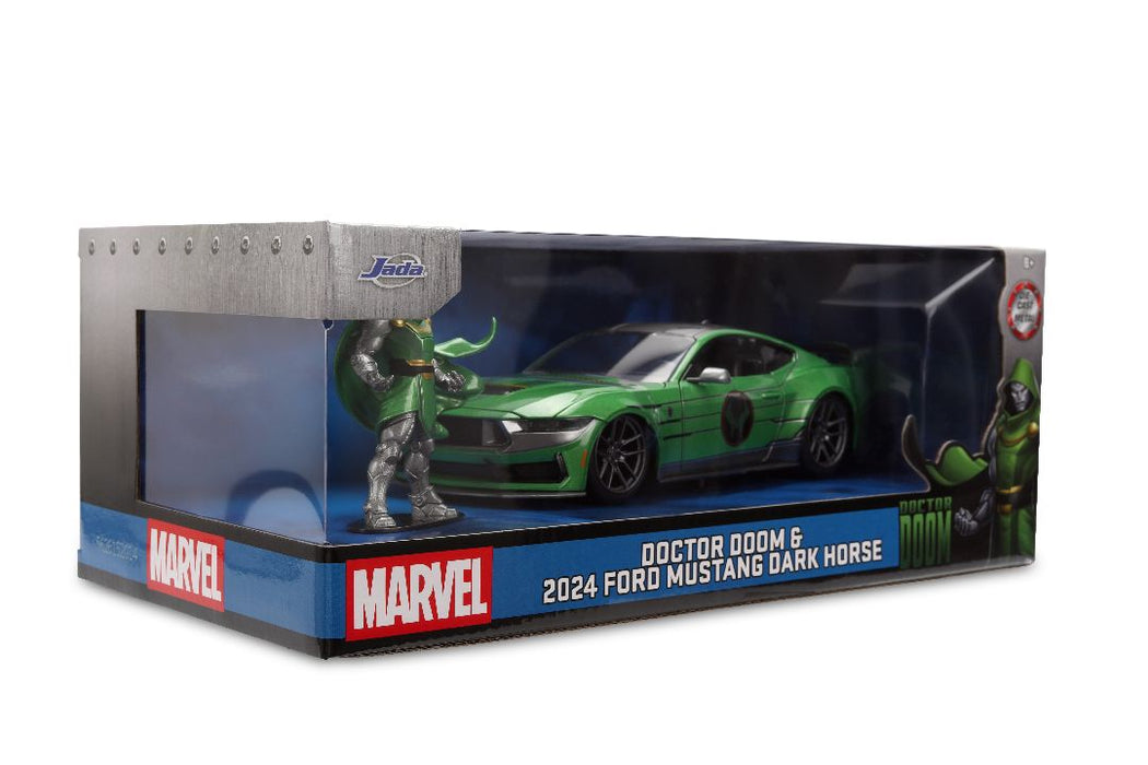 JAD36993 Jada 1/24 HWR - 2024 Ford Mustang Dark Horse W/Dr. Doom
