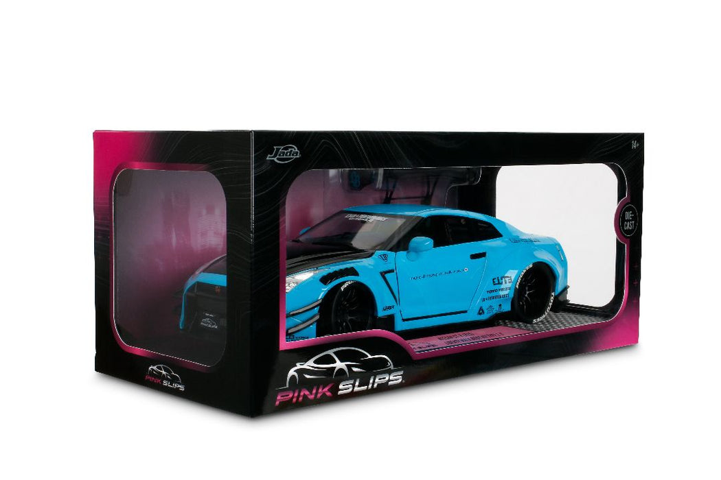 JAD37069 Jada 1/18 PINK SLIPS W8 - Nissan GT-R (R35) Liberty Walk