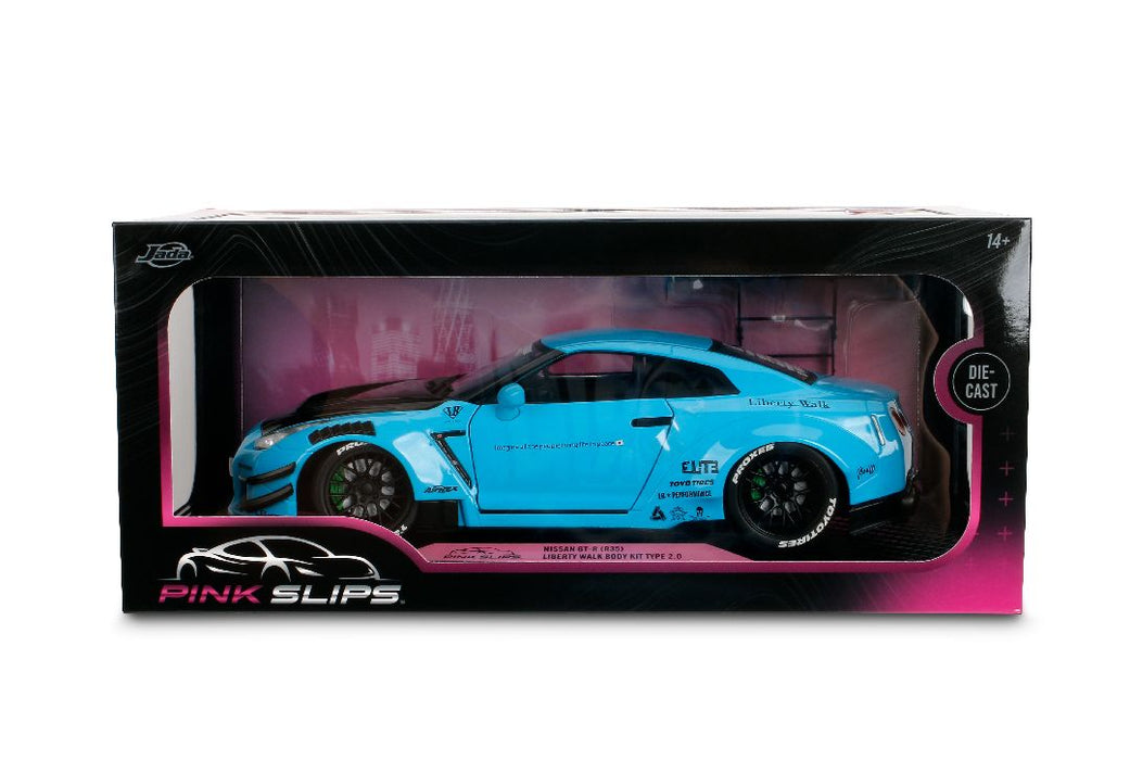 JAD37069 Jada 1/18 PINK SLIPS W8 - Nissan GT-R (R35) Liberty Walk