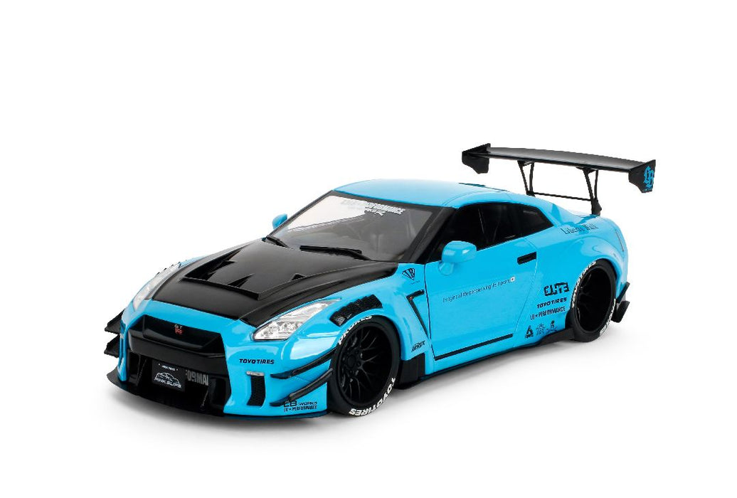JAD37069 Jada 1/18 PINK SLIPS W8 - Nissan GT-R (R35) Liberty Walk