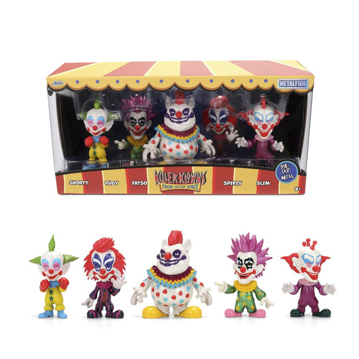 JAD37213 Jada 2.5" Metalfigs - Killer Klowns 5-Pack