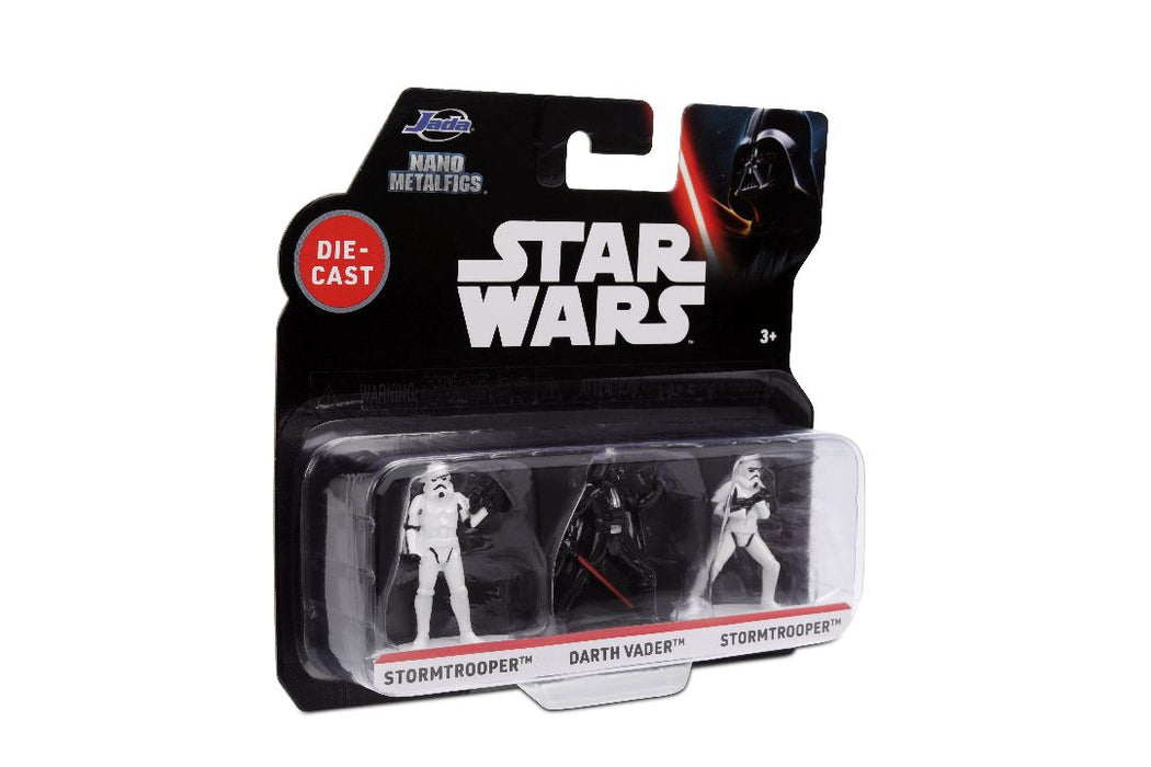 JAD37269 Jada 1.65" Nano Metalfigs Star Wars: 3-Pack W1