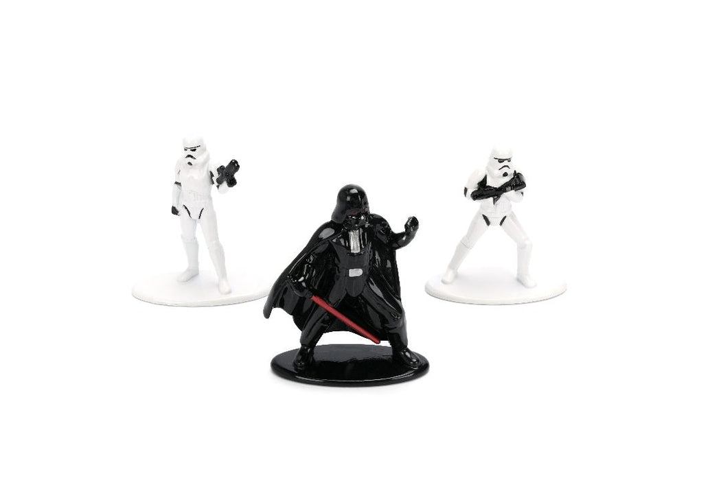 JAD37269 Jada 1.65" Nano Metalfigs Star Wars: 3-Pack W1