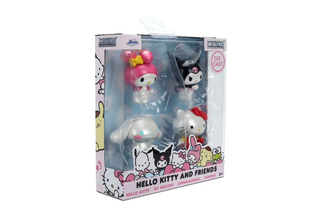 JAD37314 Jada 2.5" Metalfigs - Hello Kitty 4-Pack