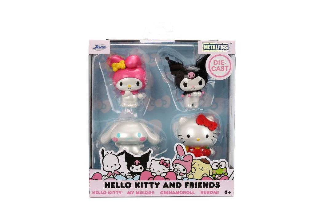 JAD37314 Jada 2.5" Metalfigs - Hello Kitty 4-Pack