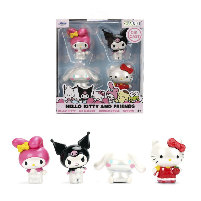 JAD37314 Jada 2.5" Metalfigs - Hello Kitty 4-Pack
