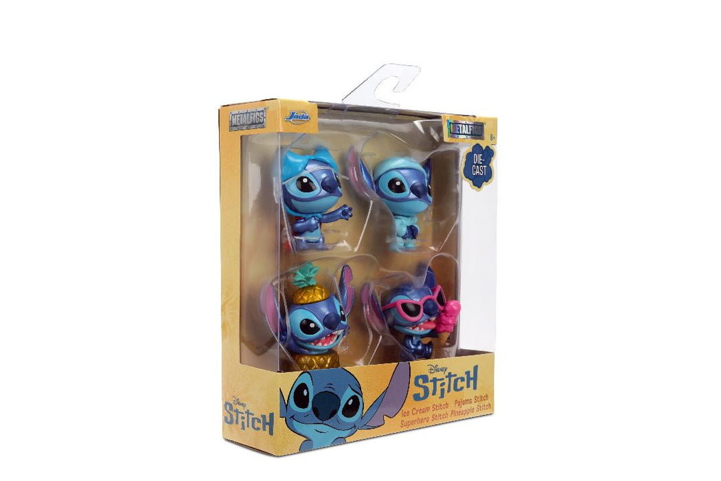 JAD37316 Jada 2.5" Metalfigs Stitch Wave 3 4-Pack