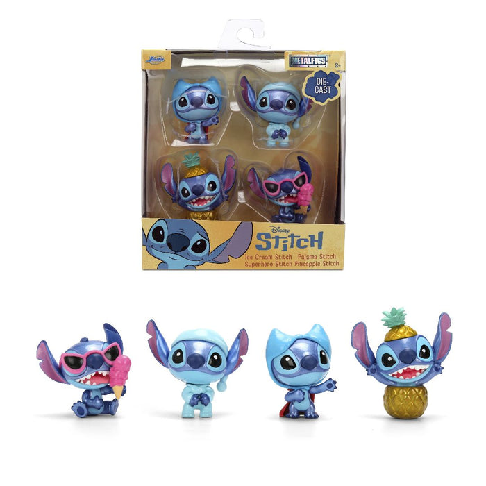 JAD37316 Jada 2.5" Metalfigs Stitch Wave 3 4-Pack