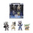 JAD37317 Jada 2.5" Metalfigs - Star Wars Theatrical 4-Pack