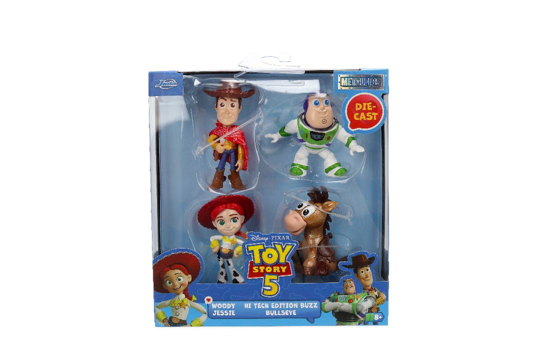 JAD37318 Jada 2.5" Metalfigs - TOY STORY 5 THEATRICAL 4-Pack