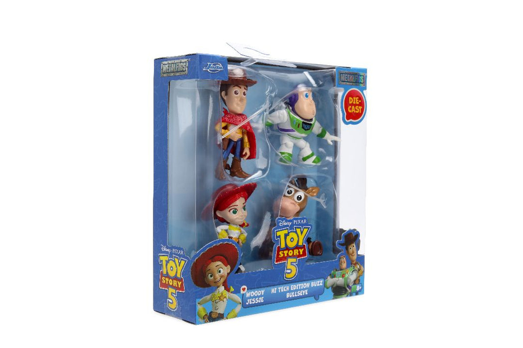 JAD37318 Jada 2.5" Metalfigs - TOY STORY 5 THEATRICAL 4-Pack