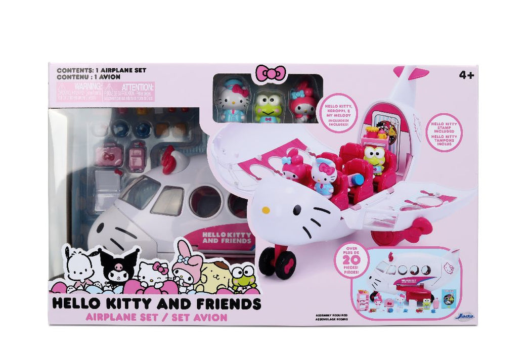 JAD37338 Jada SANRIO - Hello Kitty Airplane Playset