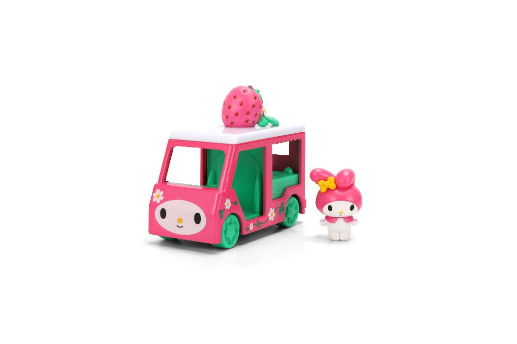 JAD37345 Jada 1/55 MINI HWR - Sanrio Hello Kitty 4-Pack