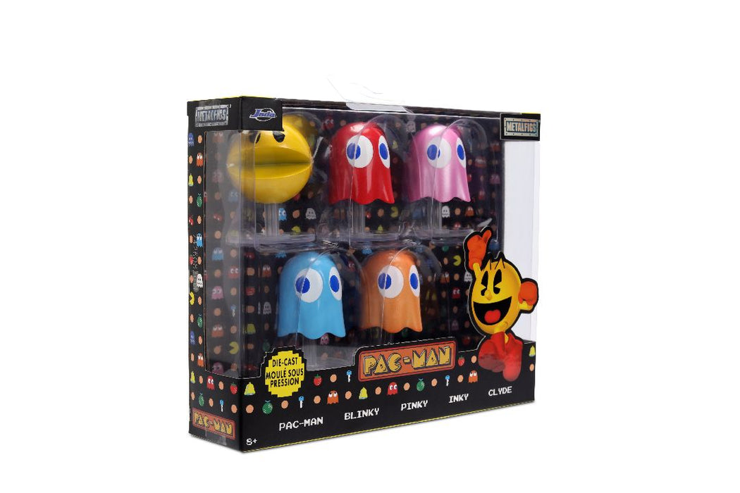 JAD37347 Jada 2.5" Metalfigs - PAC-MAN 5-Pack