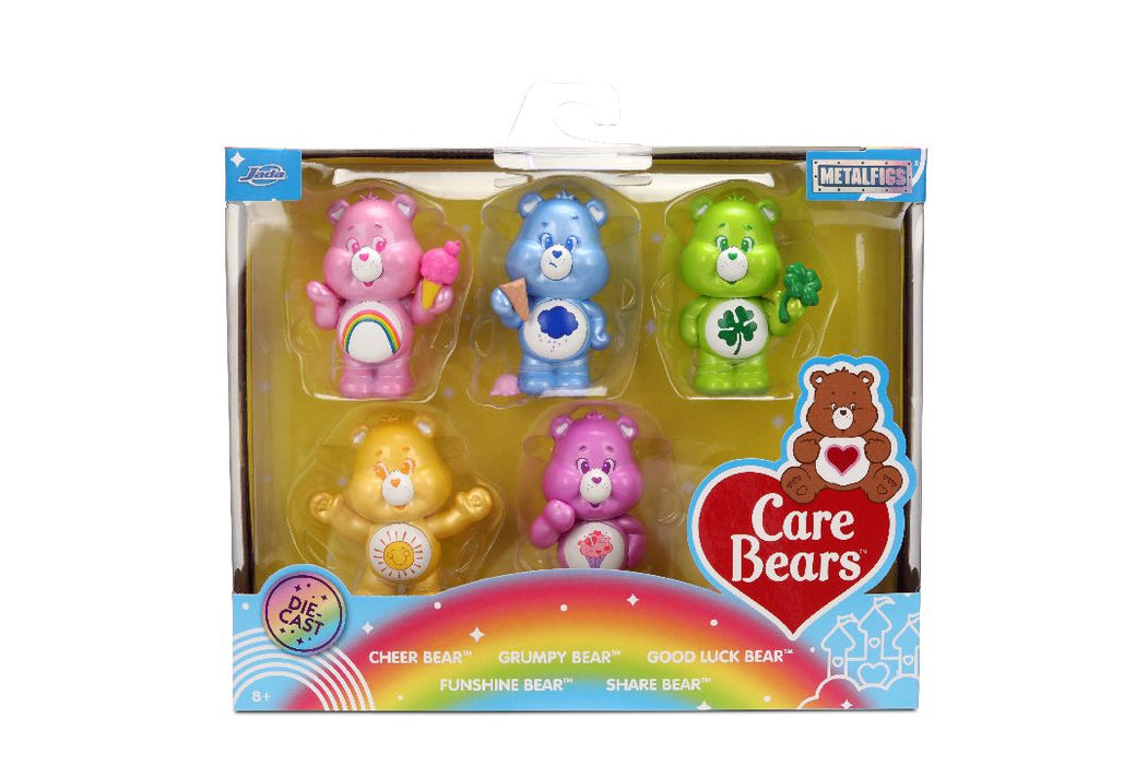 JAD37352 Jada 2.5" Metalfigs - Care Bears 5-Pack
