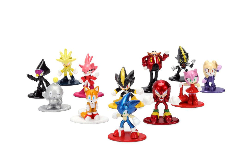 JAD37353 Jada 1.65" Nano Metalfigs Sonic: 12-Pack W3