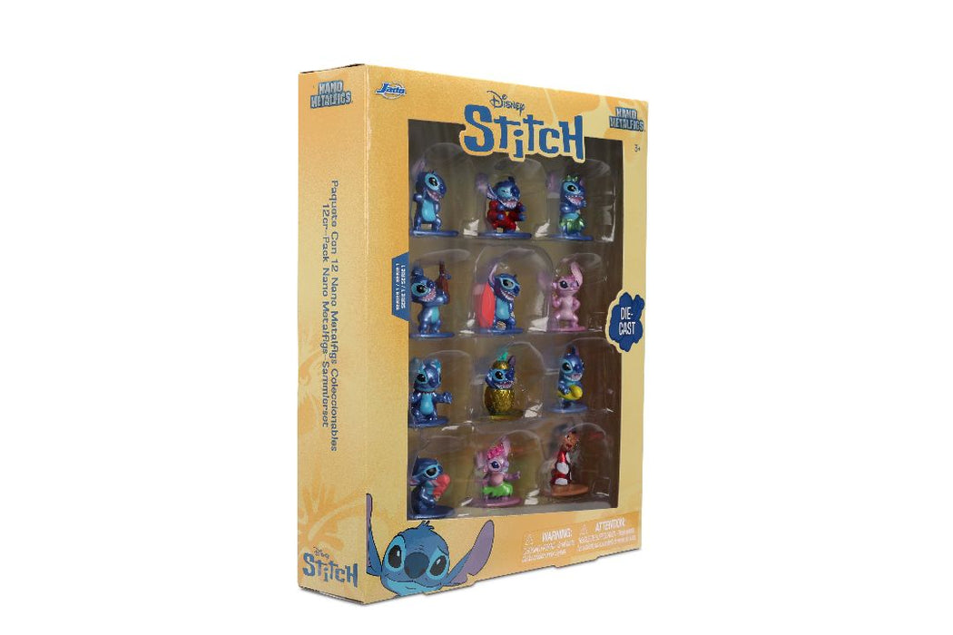 JAD37361 Jada 1.65" Nano Metalfigs Disney - STITCH 12-Pack W1