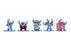 JAD37361 Jada 1.65" Nano Metalfigs Disney - STITCH 12-Pack W1