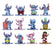 JAD37361 Jada 1.65" Nano Metalfigs Disney - STITCH 12-Pack W1