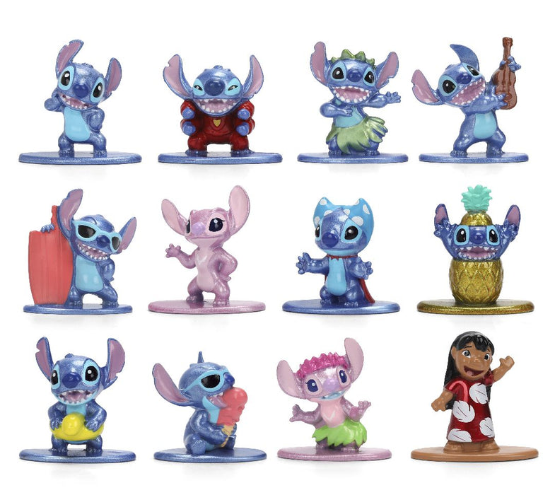 JAD37361 Jada 1.65" Nano Metalfigs Disney - STITCH 12-Pack W1