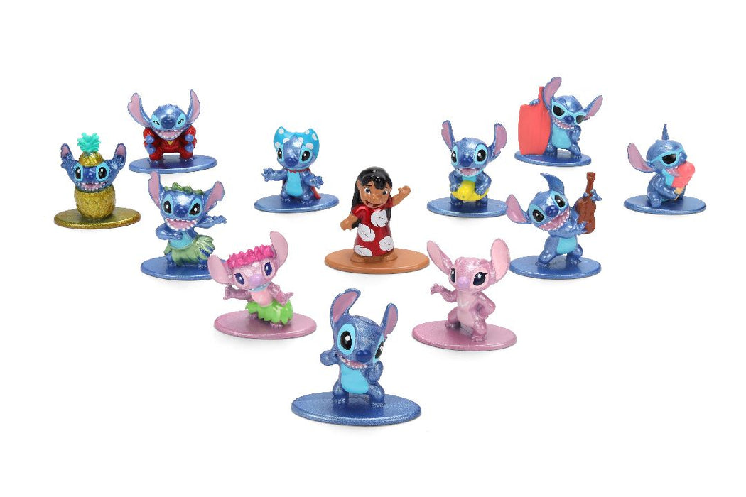 JAD37361 Jada 1.65" Nano Metalfigs Disney - STITCH 12-Pack W1