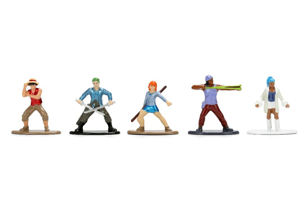 JAD37363 Jada 1.65" Nano Metalfigs - NETFLIX- ONE PIECE 12-Pack