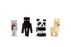 JAD37435 Jada 2.5" Metalfigs - Minecraft 4-Pack Wave 6