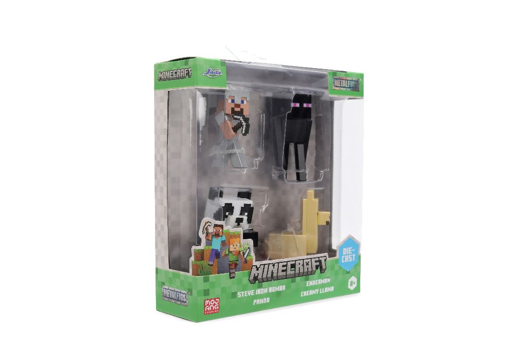 JAD37435 Jada 2.5" Metalfigs - Minecraft 4-Pack Wave 6