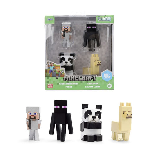 JAD37435 Jada 2.5" Metalfigs - Minecraft 4-Pack Wave 6
