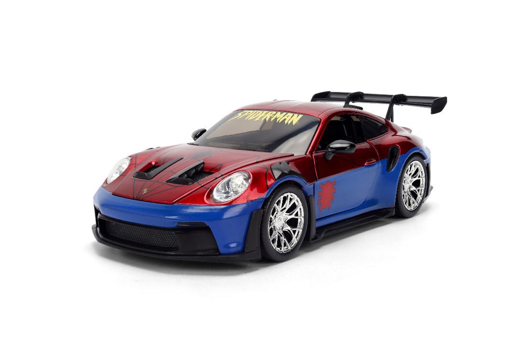 JAD37442 Jada 1/24 HWR - Porsche 911 GT3 RS w/Spider-Man