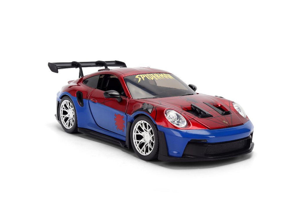 JAD37442 Jada 1/24 HWR - Porsche 911 GT3 RS w/Spider-Man