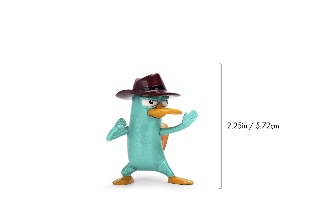 JAD37488 Jada 2.5" Metalfigs - Disney - Phineas and Ferb 4-Pack