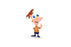 JAD37488 Jada 2.5" Metalfigs - Disney - Phineas and Ferb 4-Pack
