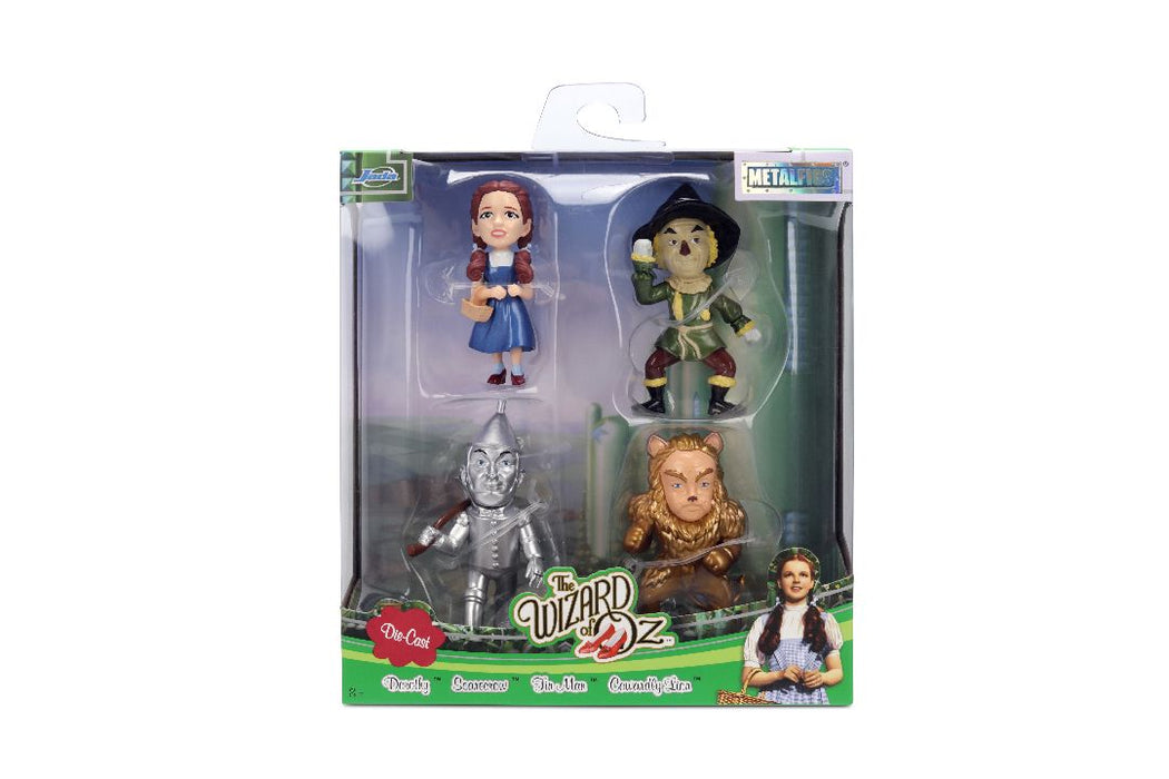 JAD37489 Jada 2.5" Metalfigs - The Wizard of Oz 4-Pack