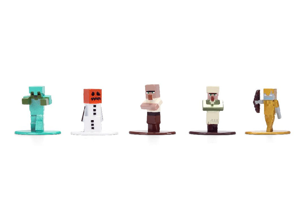JAD37541 Jada 1.65" Nano Metalfigs Minecraft: 12-Pack W17
