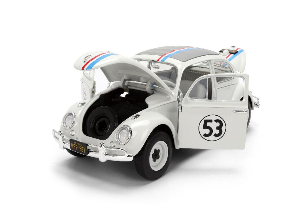 JAD37584 Jada 1/24 "Hollywood Rides" - VW Beetle Herbie The Love Bug