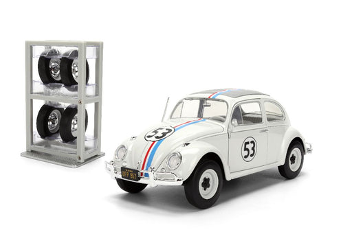 JAD37584 Jada 1/24 "Hollywood Rides" - VW Beetle Herbie The Love Bug