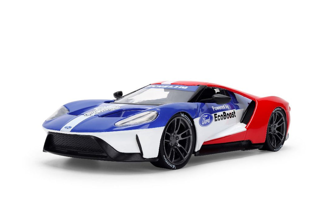 JAD37628 Jada 1/24 HWR - 2017 Ford GT w/Michelin Man