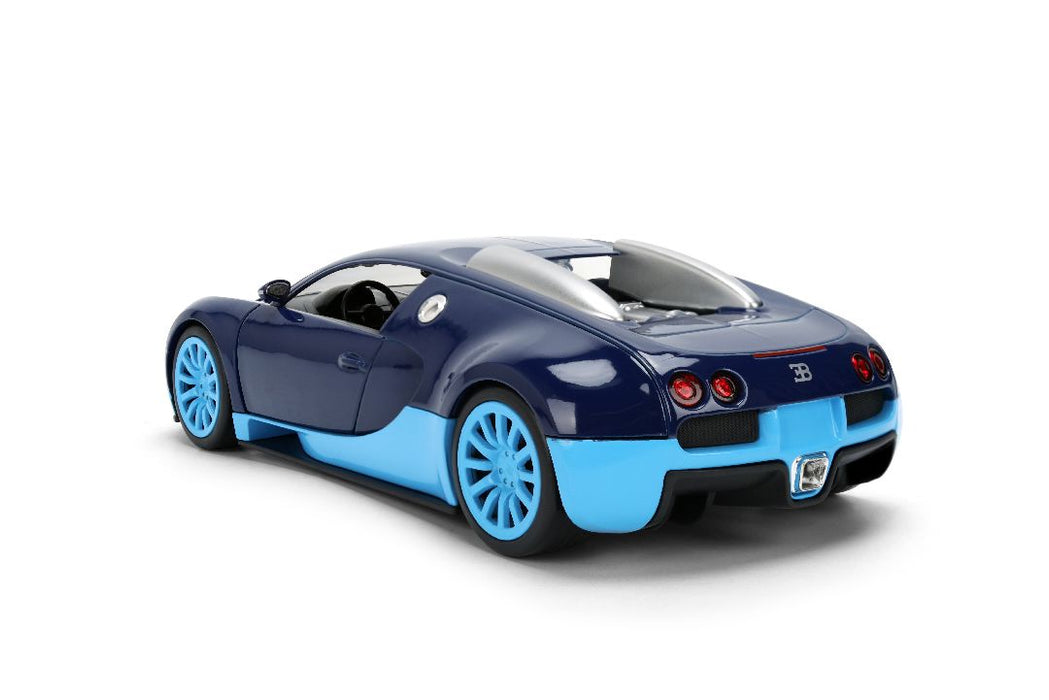 JAD37643 Jada 1/24 HYPERSPEC - 2011 Bugatti Veyron - Blue 2-Tone