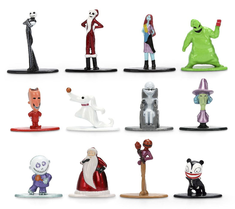 JAD37683 Jada 1.65" Nano Metalfigs Disney Nightmare Before Christmas 12-P