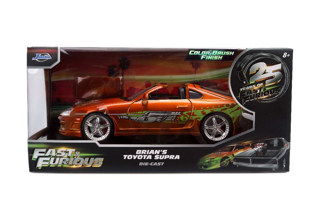 JAD37703 Jada 1/24 FF - Brian's Toyota Supra - Color Brush Finish